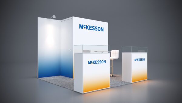 10x10 booth rental display