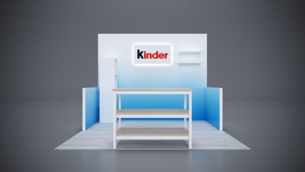 10x10 Branded trade show setup